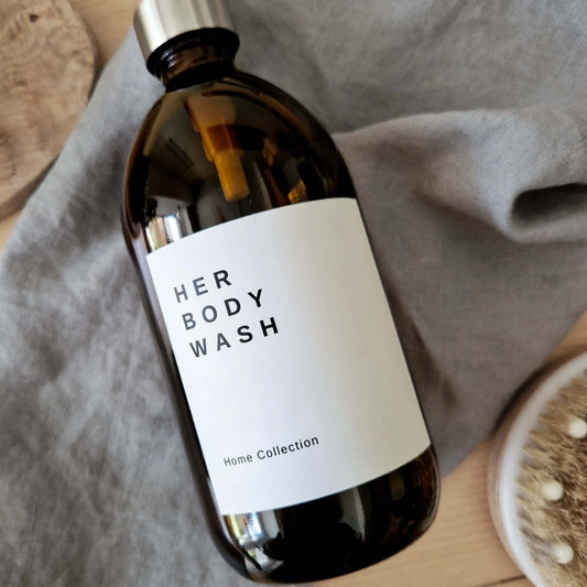 Minimalist label sheet with custom text options