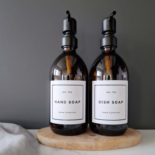 Personalised Labels for shampoo, hand soap, shower gel, lotion, etc. - Put A Name On It