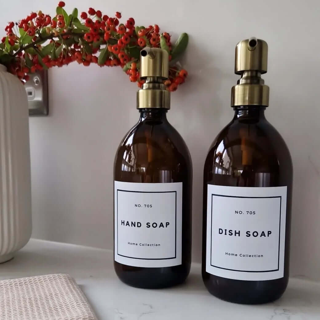 Personalised, Reusable Pump Bottle For Toiletries, Shampoo, Conditioner, Body Wash. - Put A Name On It