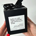 Your Thirties Have Expired. Funny, Personalised Candle For 40 Years Old. - Put A Name On It