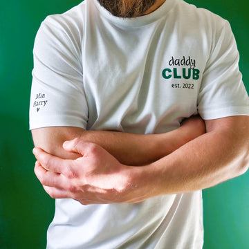 Personalised Daddy Club T-Shirt | Father's Day Gift | Gift for Dad - Put A Name On It