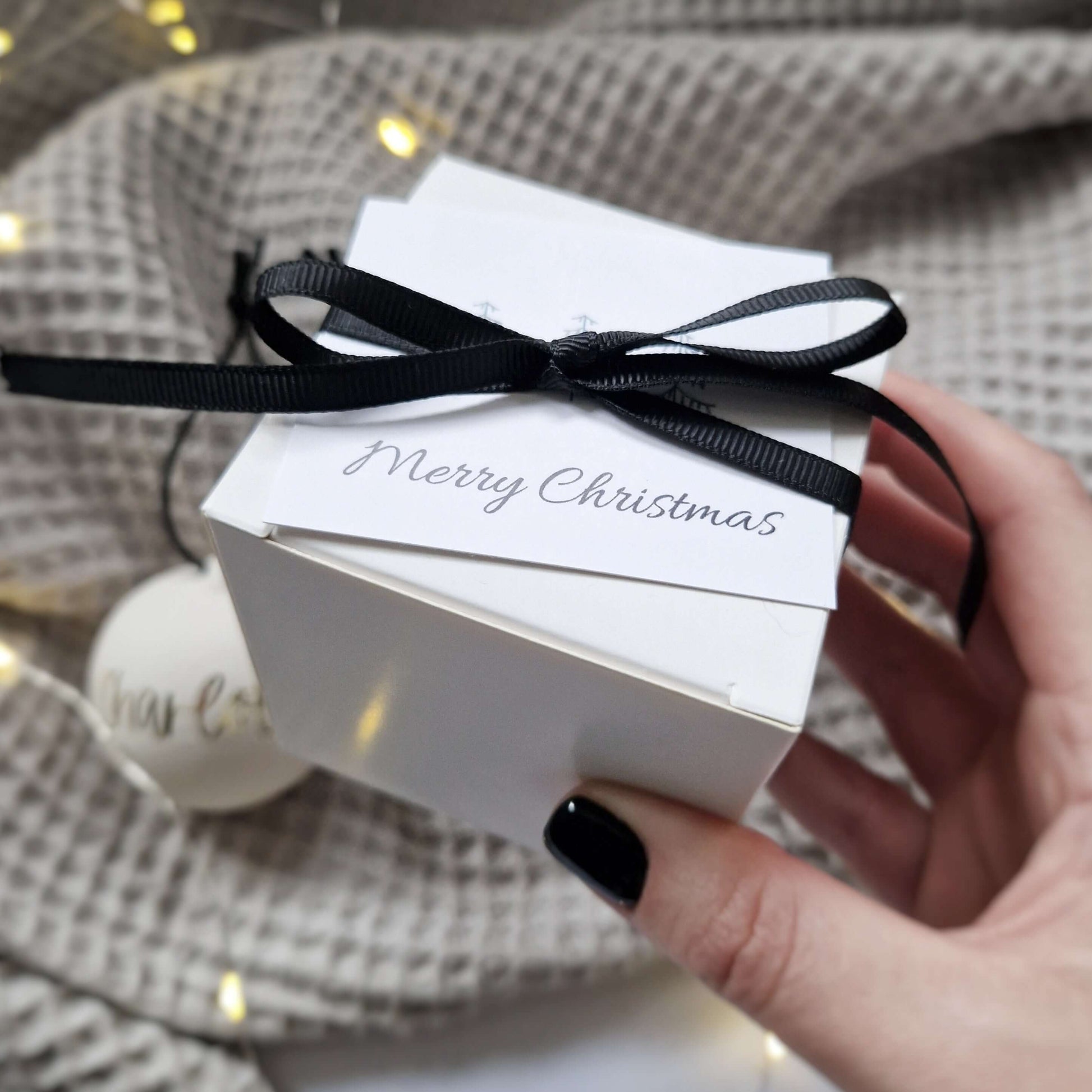 Personalised Ceramic Christmas Baubles. Christmas decorations. Christmas ornaments. Personalised ornaments - Put A Name On It