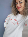Naughty or Nice Christmas Sweatshirt. Christmas Jumper. Funny Christmas Jumper - Put A Name On It