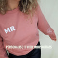 Personalised Sweatshirt with Your Favourite Quote. Personalised Quote Sweatshirt. - Put A Name On It