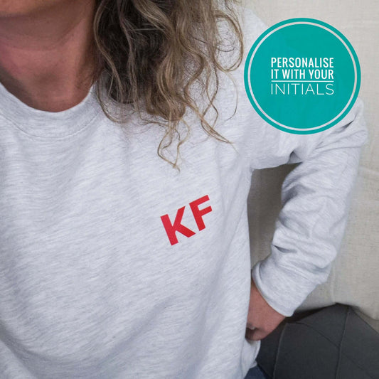 Personalised Sweatshirt with Your Favourite Quote. Personalised Quote Sweatshirt. - Put A Name On It