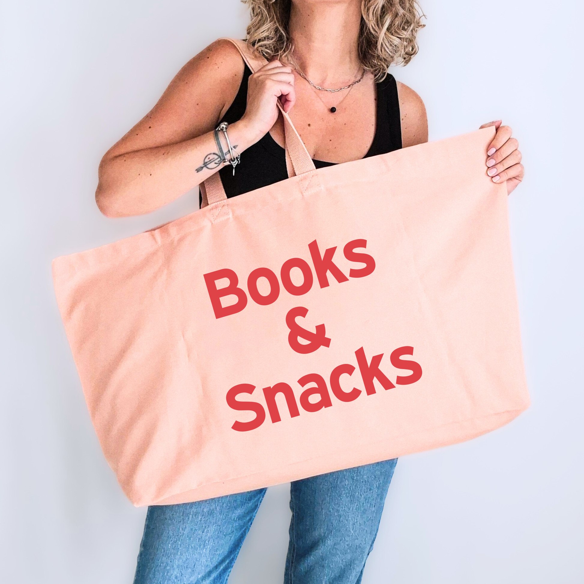 Extra Large Student Tote Bag. Gift For Students - Put A Name On It