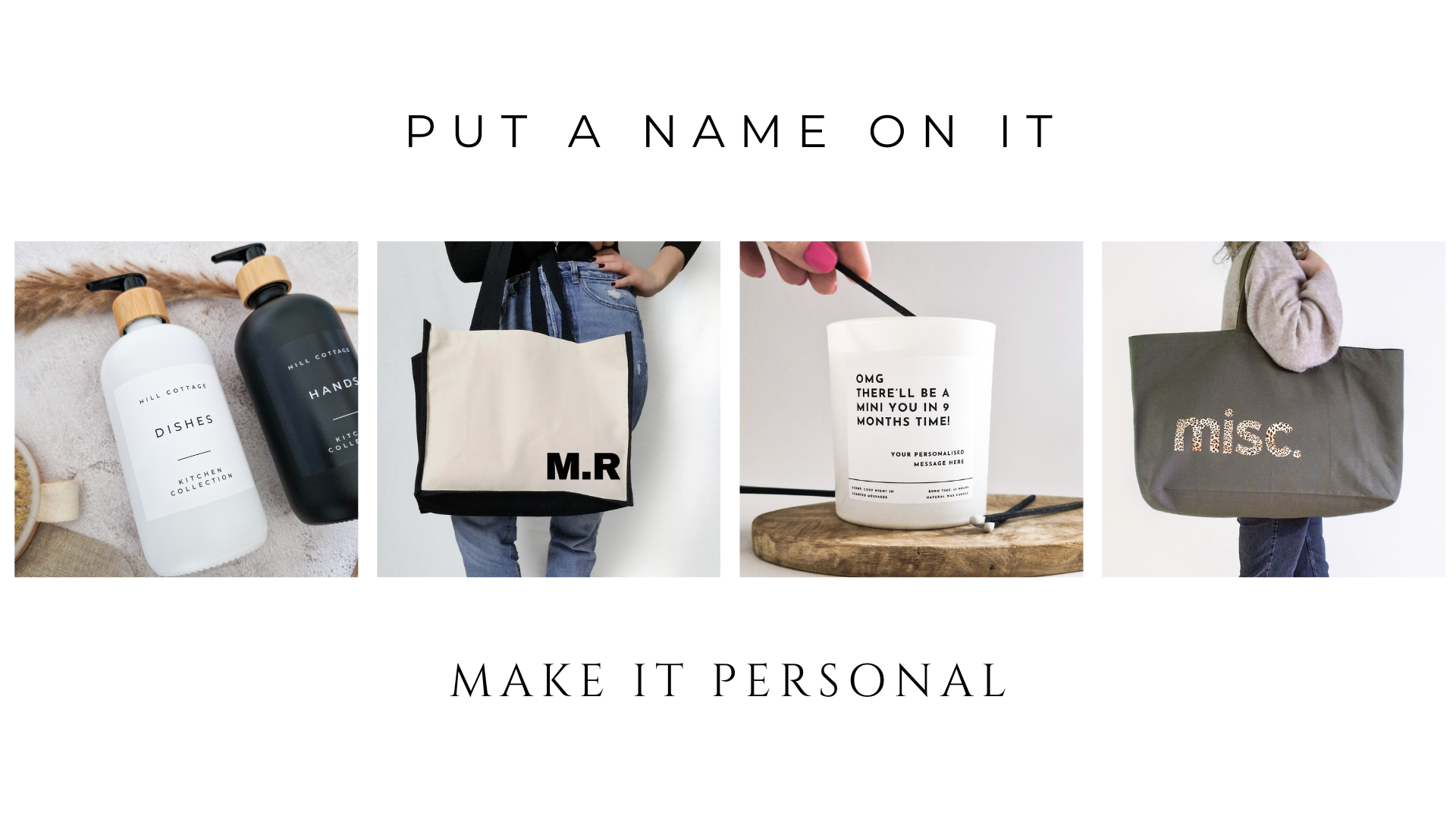 Personalised Products and Gifts for every occasion.