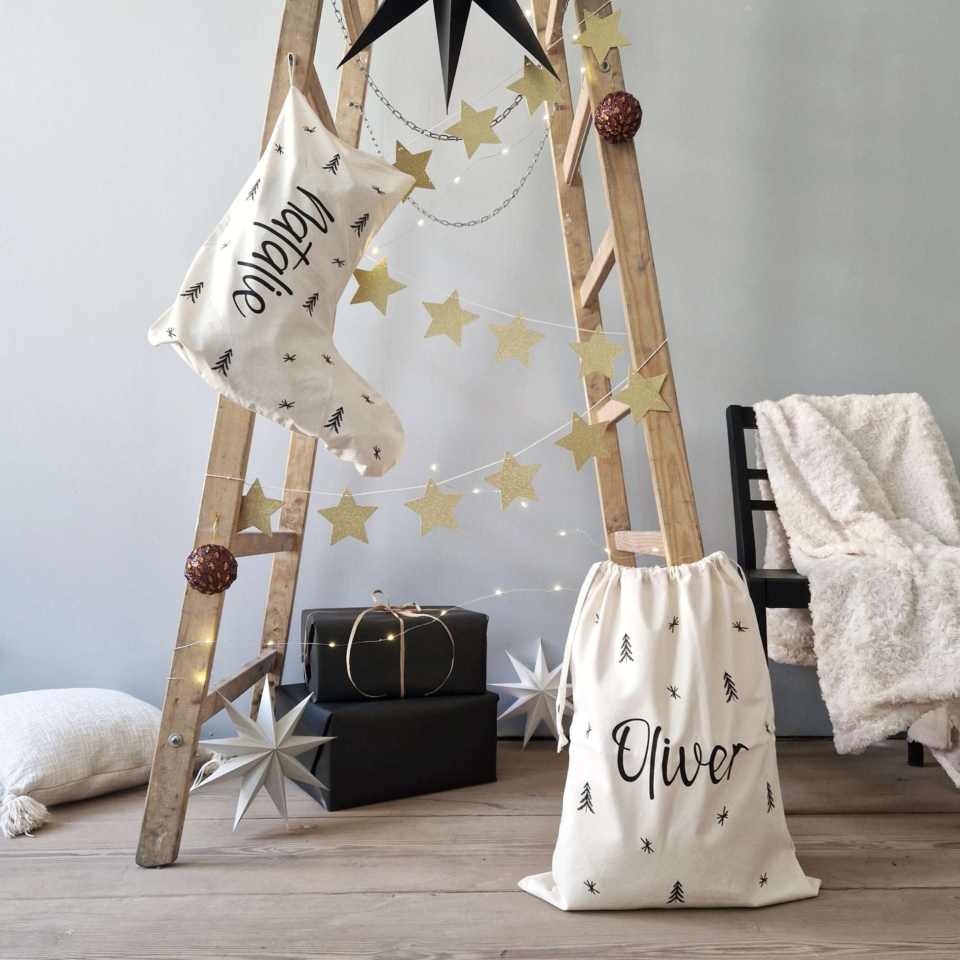 Personalised Christmas Stocking - Put A Name On It