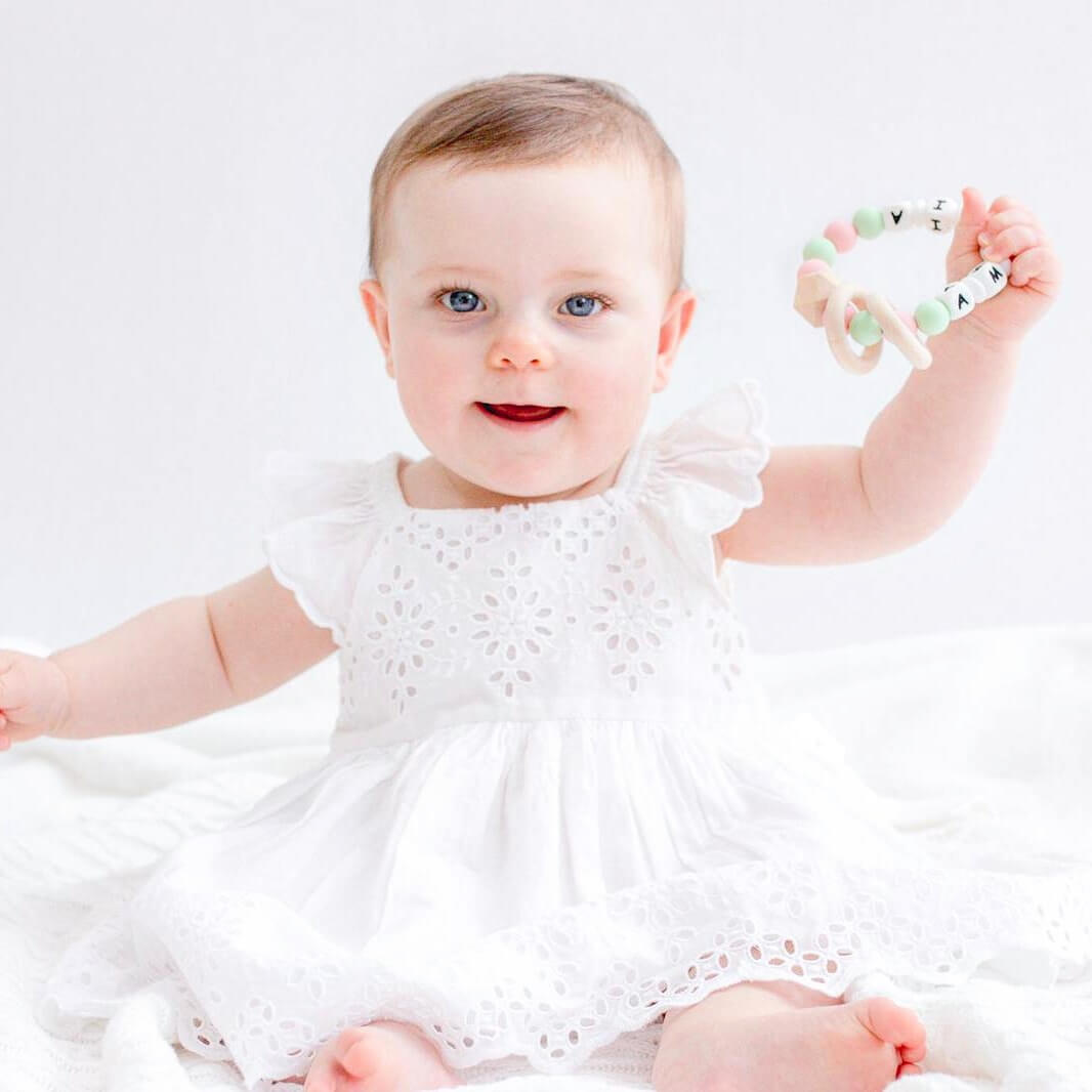 Personalised Baby Teether - MoNat&Bag