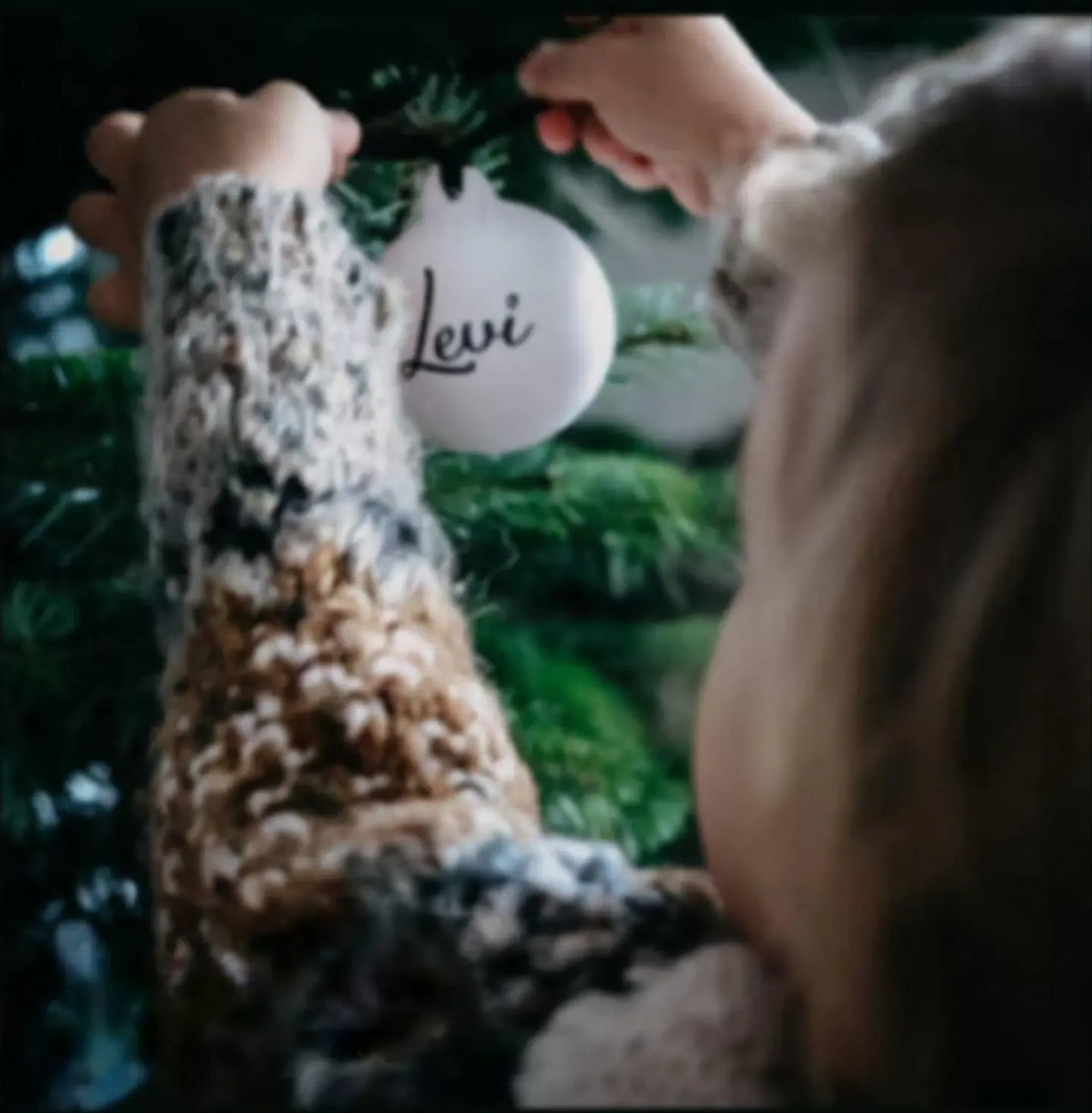 Personalised Ceramic Christmas Bauble - 6cm - Put A Name On It